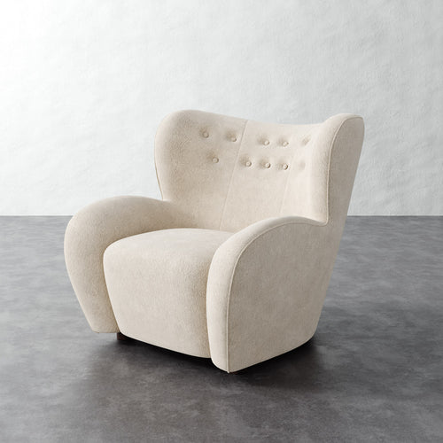 Mondaine Chair - Performance Boucle Cream