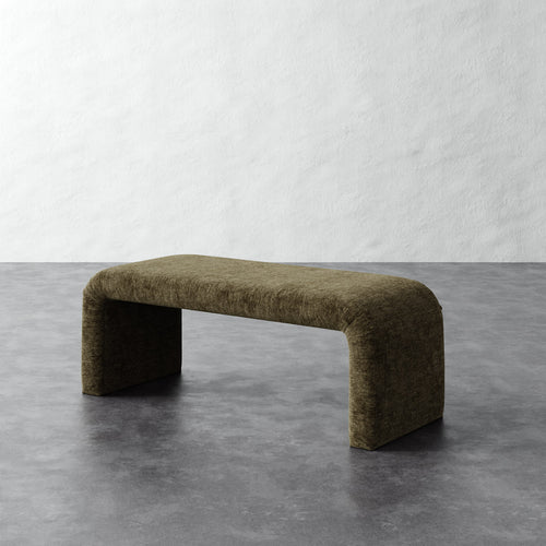 Nadia 48in Bench - Performance Matelasse Balsam