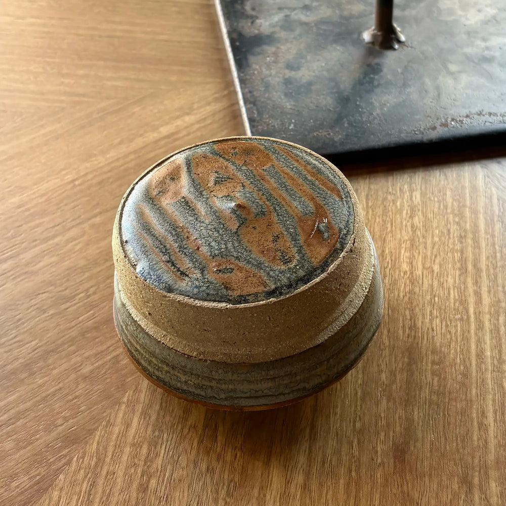 Studio Pottery Lidded Ceramic Box by Leah Boehm