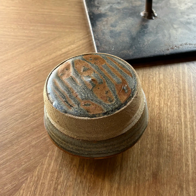 Studio Pottery Lidded Ceramic Box by Leah Boehm