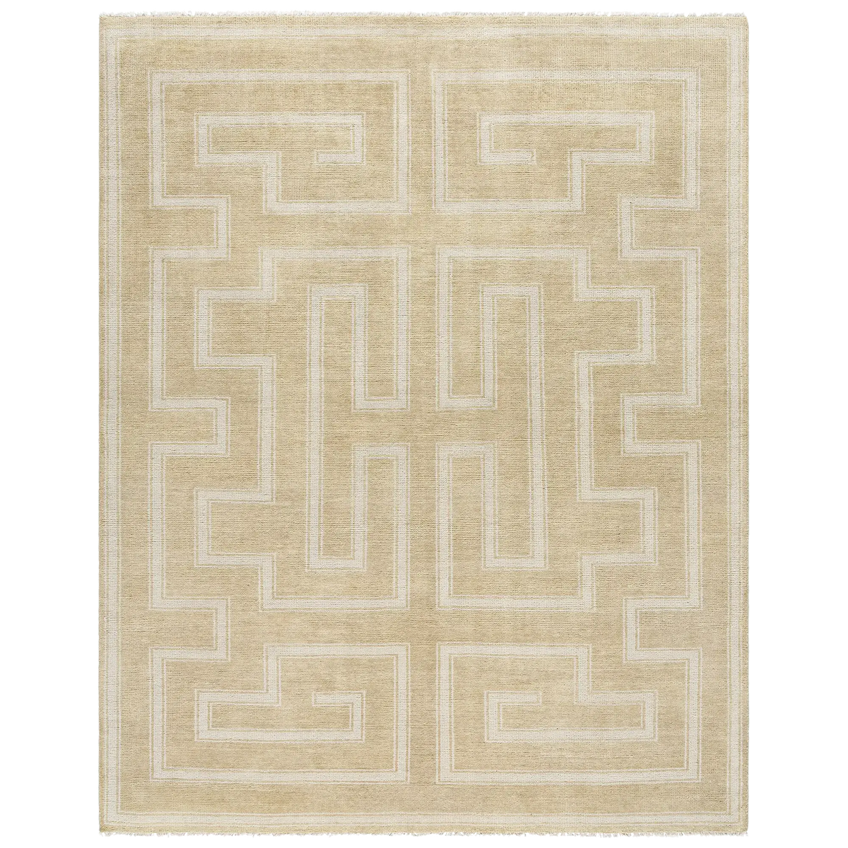 Marquise Blanc Handmade Wool Rug