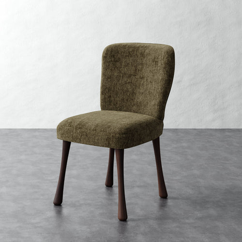 Rosette Side Chair - Performance Matelasse Balsam