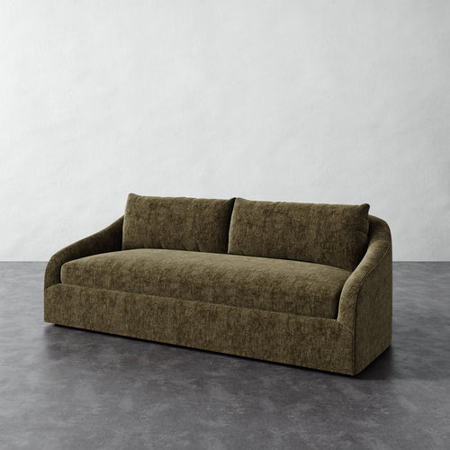 Rousseau Sofa - Performance Matelasse Balsam