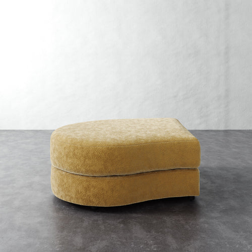 Rulmann Left Ottoman - Brixton Honey
