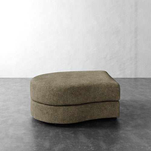 Rulmann Left Ottoman - Micro Boucle Balsam