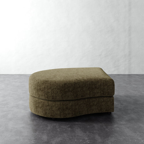 Rulmann Left Ottoman - Performance Matelasse Balsam