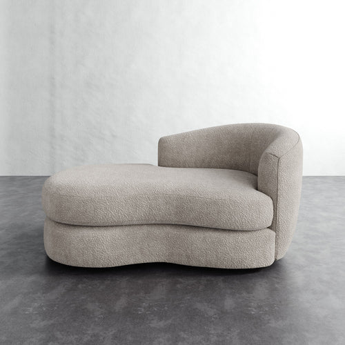 Rulmann Right Arm Chaise - Brixton Dove Gray