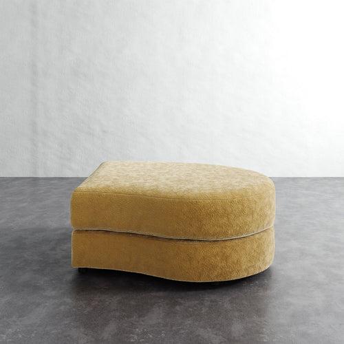 Rulmann Right Ottoman - Brixton Honey