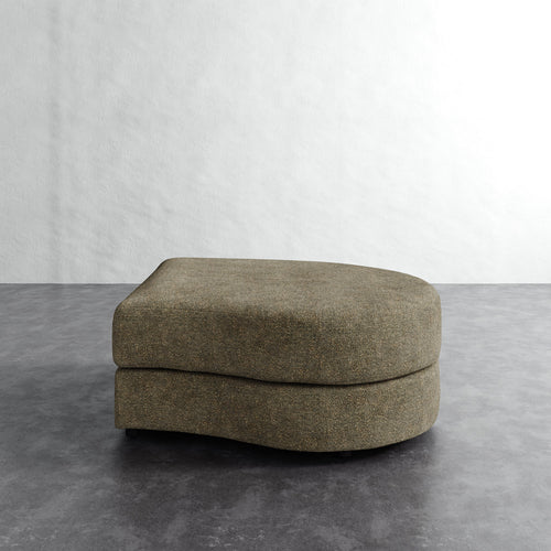 Rulmann Right Ottoman - Micro Boucle Balsam