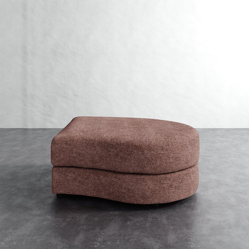 Rulmann Right Ottoman - Micro Boucle Fig