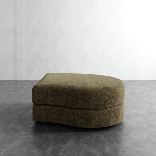 Rulmann Right Ottoman - Performance Matelasse Balsam