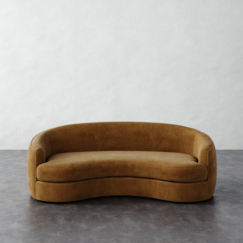 Rulmann Sofa - Mohair Brown Sugar