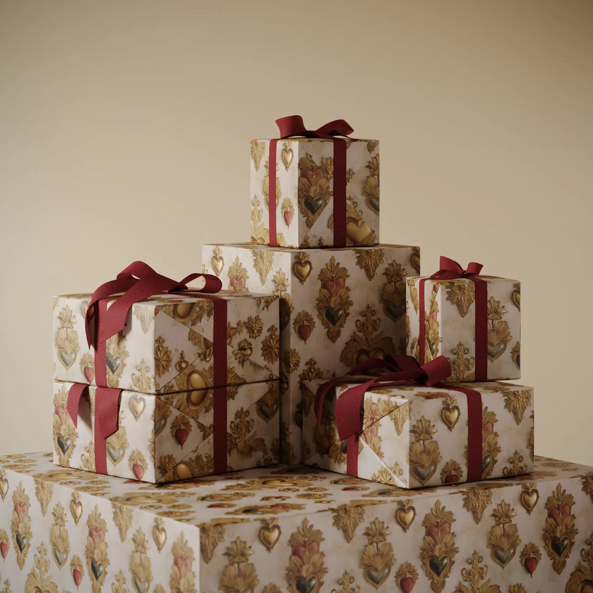 Sacred Heart Gift Wrapping Paper