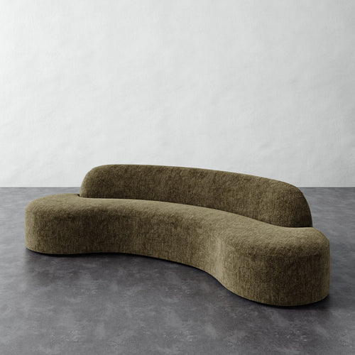 Selune 1pc Straight Back Sofa - Performance Matelasse Balsam