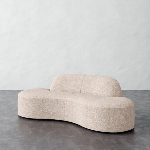 Selune Sectional 2 Piece - Chunky Boucle Cream