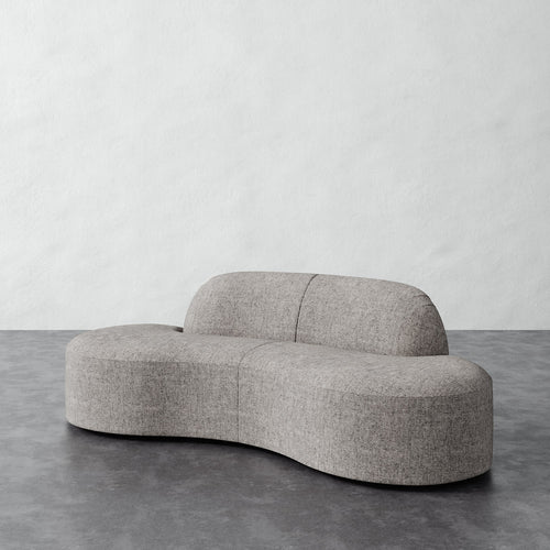 Selune Sectional 2 Piece - Washed Linen Mink