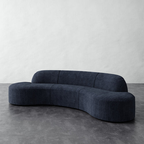 Selune Sectional 3 Piece - Chunky Basket Indigo