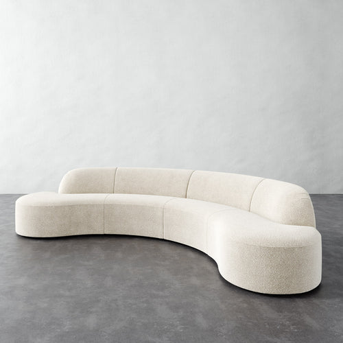 Selune Sectional 4 Piece - Berber Cream