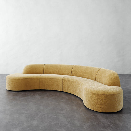 Selune Sectional 4 Piece - Brixton Honey