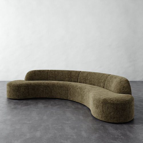 Selune Sectional 4 Piece - Performance Matelasse Balsam