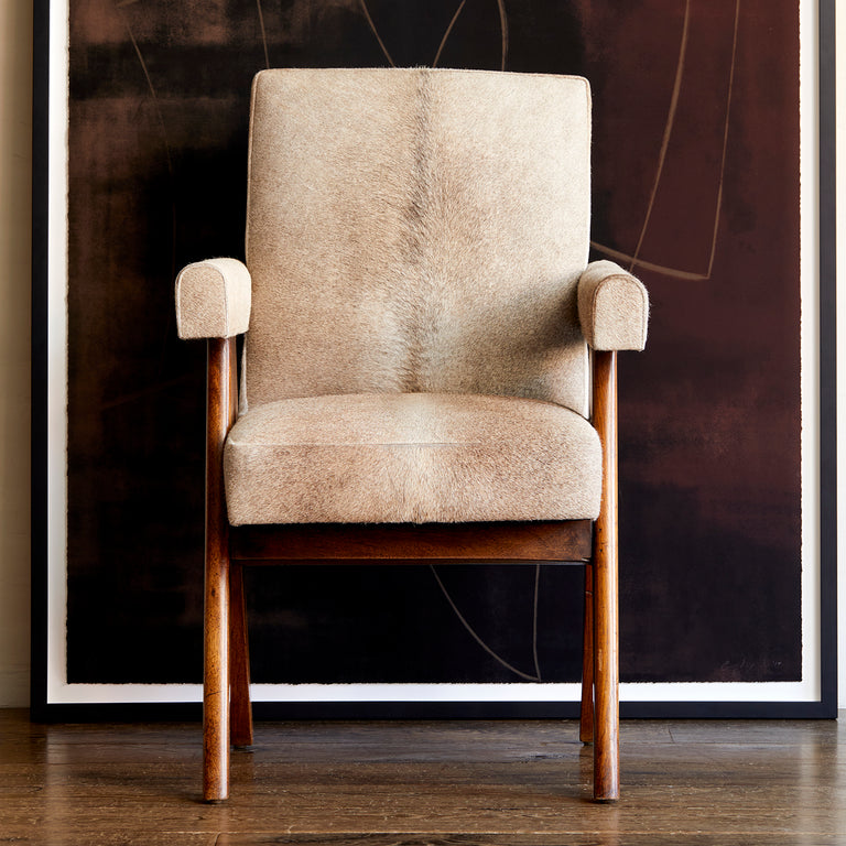 Senate-Committee Arm Chair by Pierre Jeanneret (ca. 1950-1959)