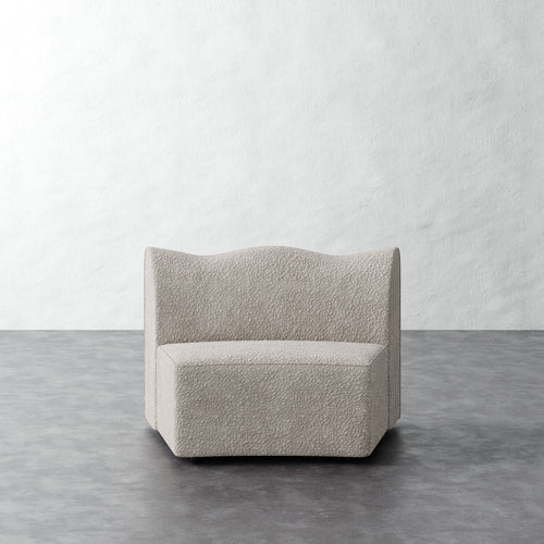 Serpentine Sectional - Brixton Dove Gray