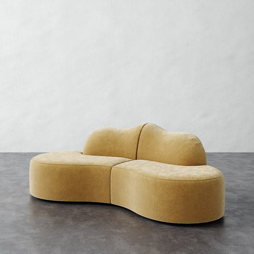 Serpentine Sectional - Brixton Honey