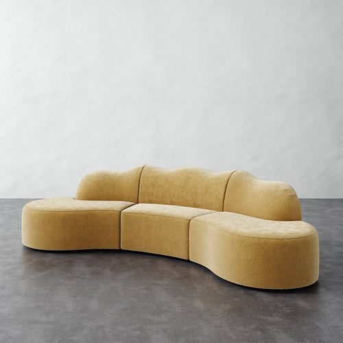Serpentine Sectional - Brixton Honey