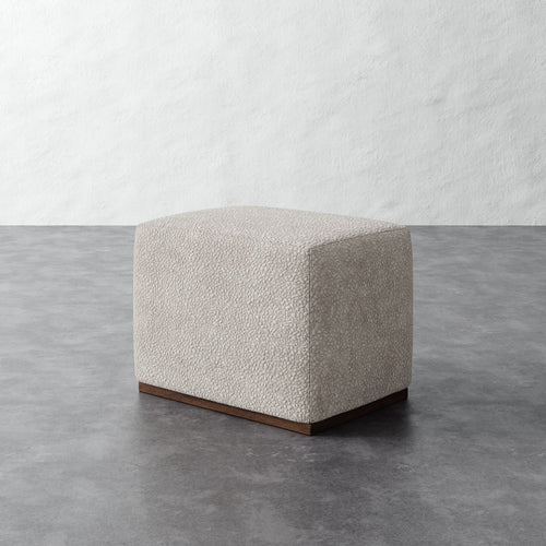 Sophie 26x20 Ottoman - Brixton Dove Gray