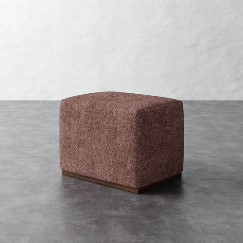 Sophie 26x20 Ottoman - Micro Boucle Fig