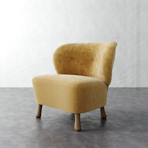 Tourenne Chair (Sculptural Leg) - Brixton Honey