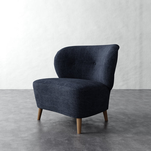 Tourenne Chair (Tapered Leg) - Chunky Basket Indigo