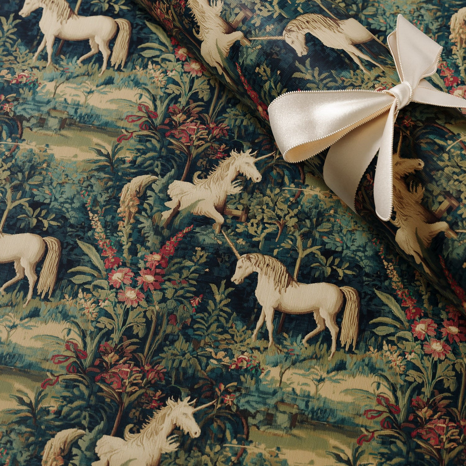 Unicorn Holiday Wrapping Paper