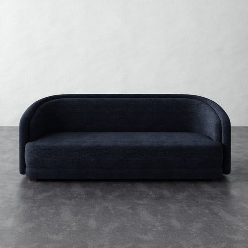 Valence 86in Sofa - Chunky Basket Indigo