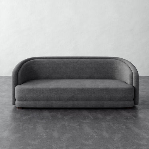 Valence 86in Sofa - Chunky Basket Pewter