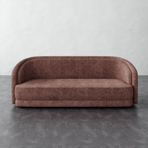 Valence 86in Sofa - Micro Boucle Fig