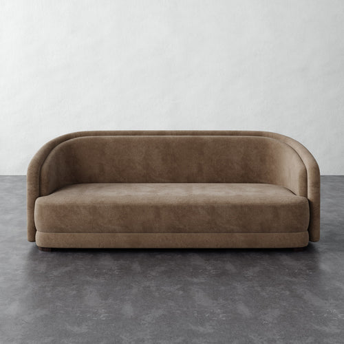 Valence 86in Sofa - Mohair Ecru