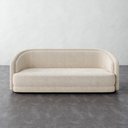 Valence 86in Sofa - Performance Boucle Cream