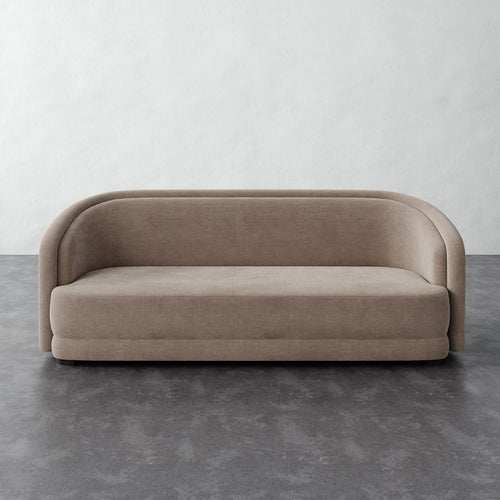 Valence 86in Sofa - Performance Brushed Woven Velvet Dune