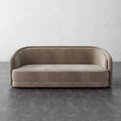 Valence 86in Sofa - Performance Velvet Oatmeal