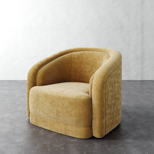 Valence Swivel Chair - Brixton Honey
