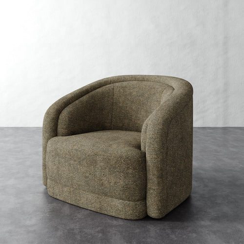Valence Swivel Chair - Micro Boucle Balsam