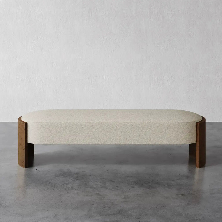 Benoit Bench (Walnut Burl)