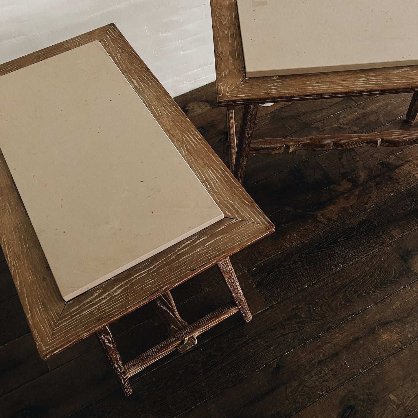 Scalloped Side Table with French Provenance