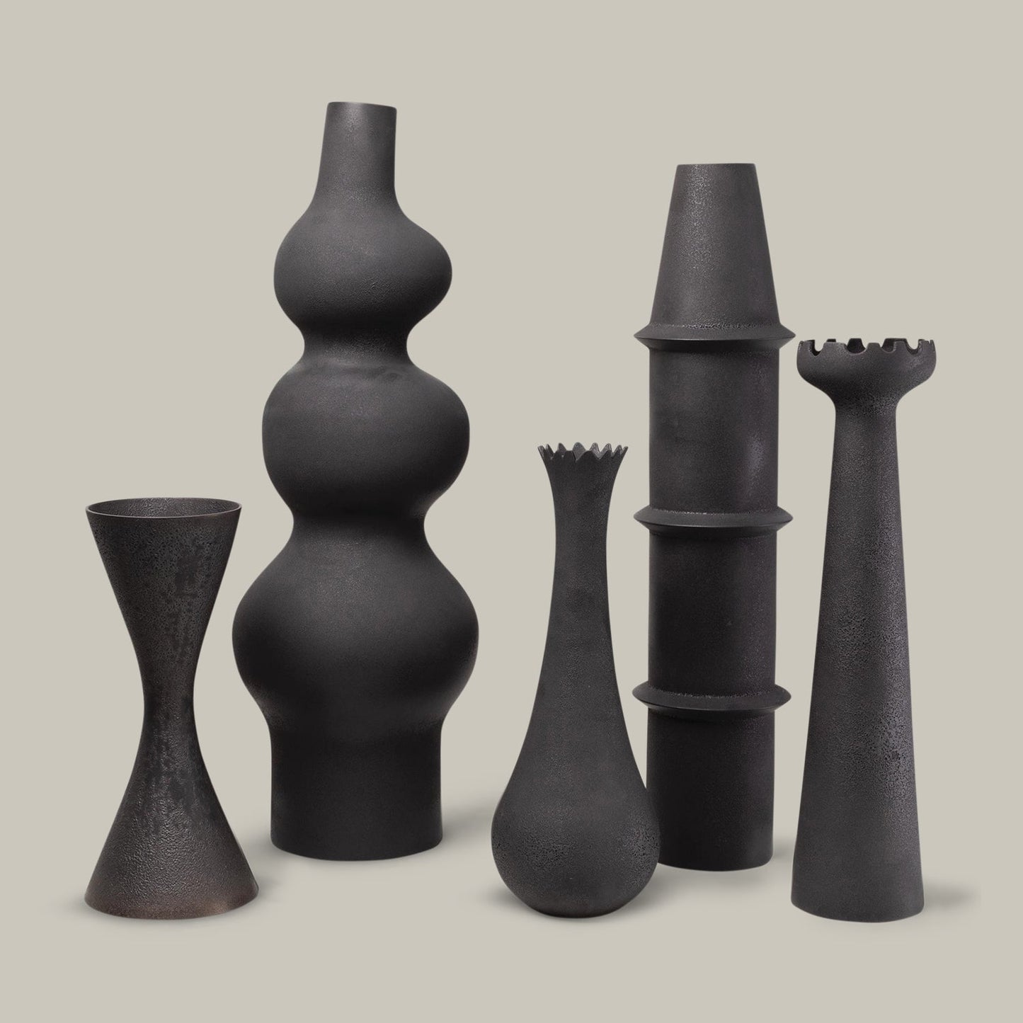 Fenouil Vase (Black)
