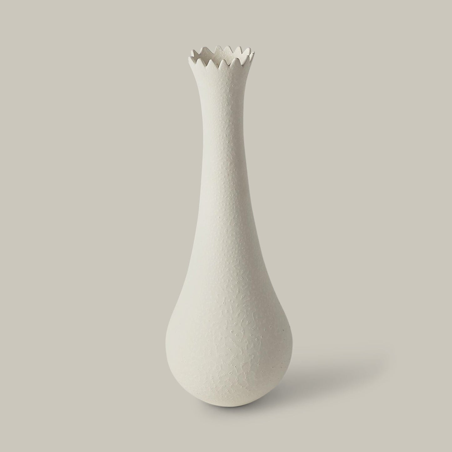 Fenouil Vase (Matte White)