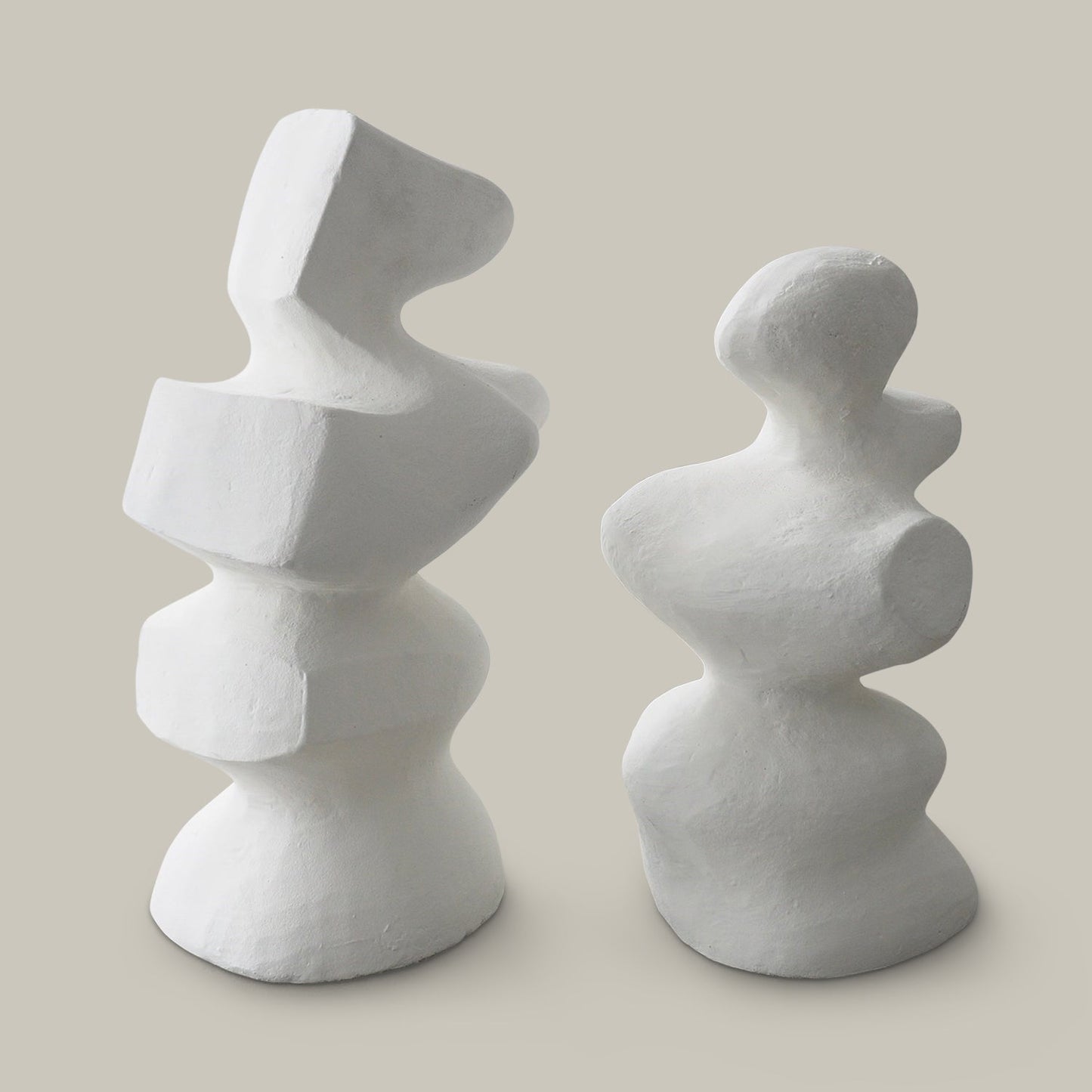 2-Piece Mouren Sculpture