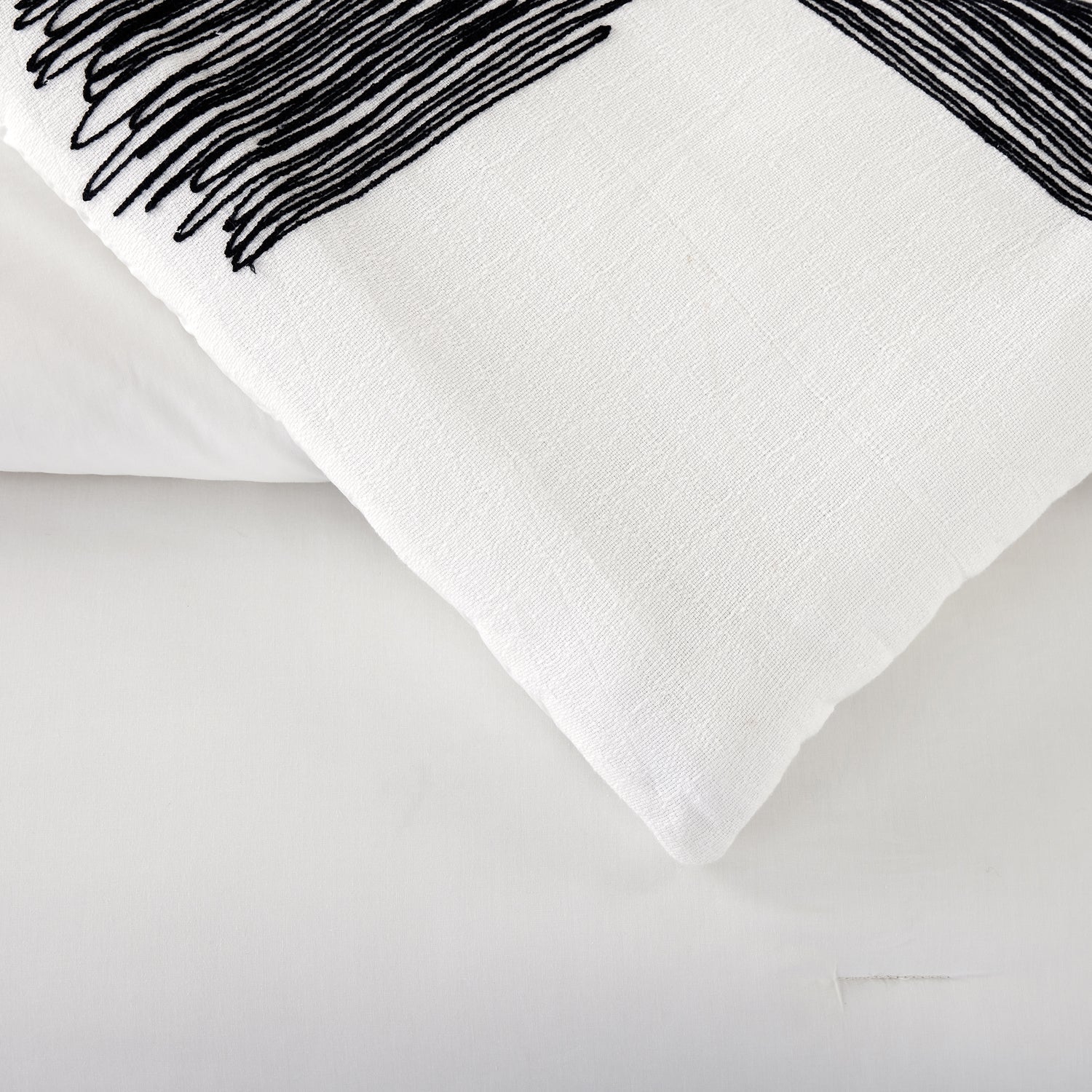 Sleepnight set drap de lit blanc coton LP517407