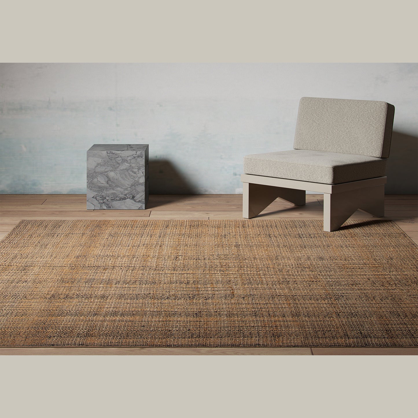 Moghar Kaffrine Rug, Natural