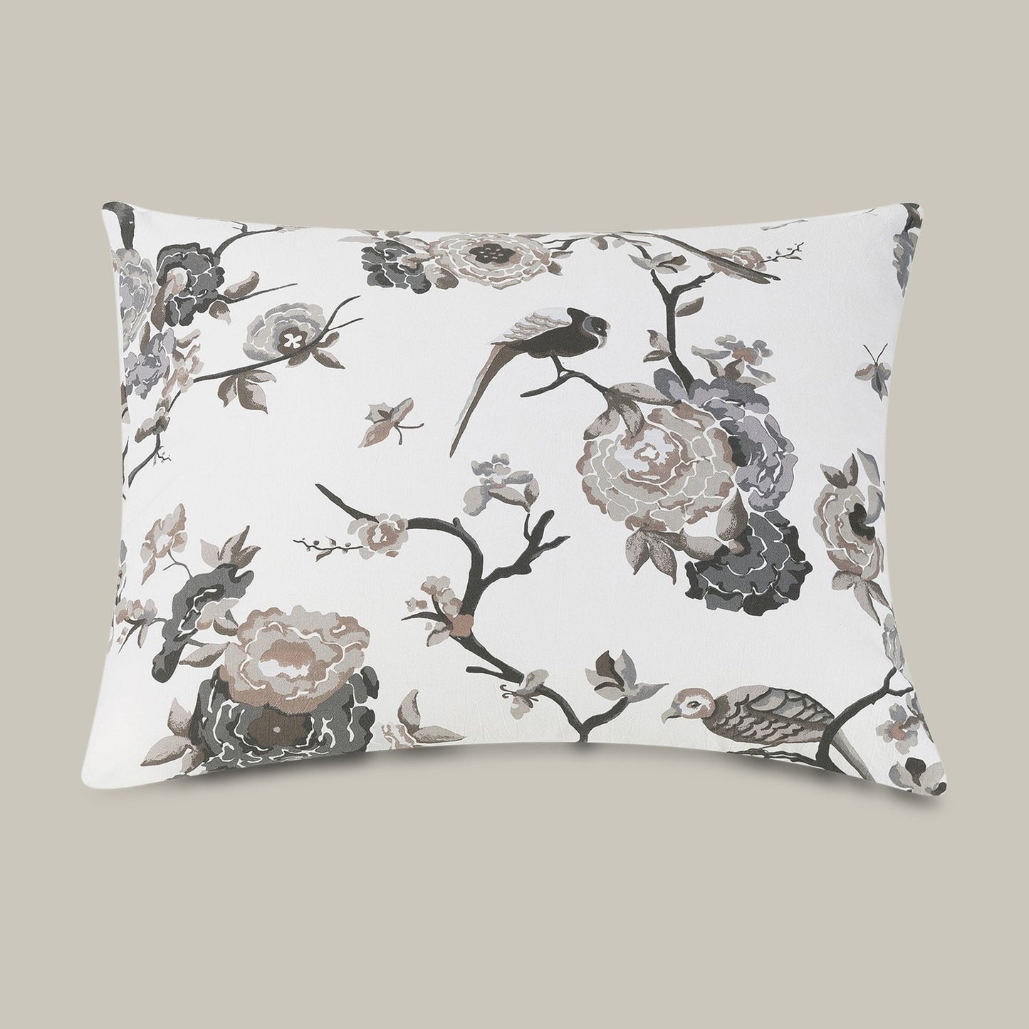 Bird Floral 3-piece Duvet Set